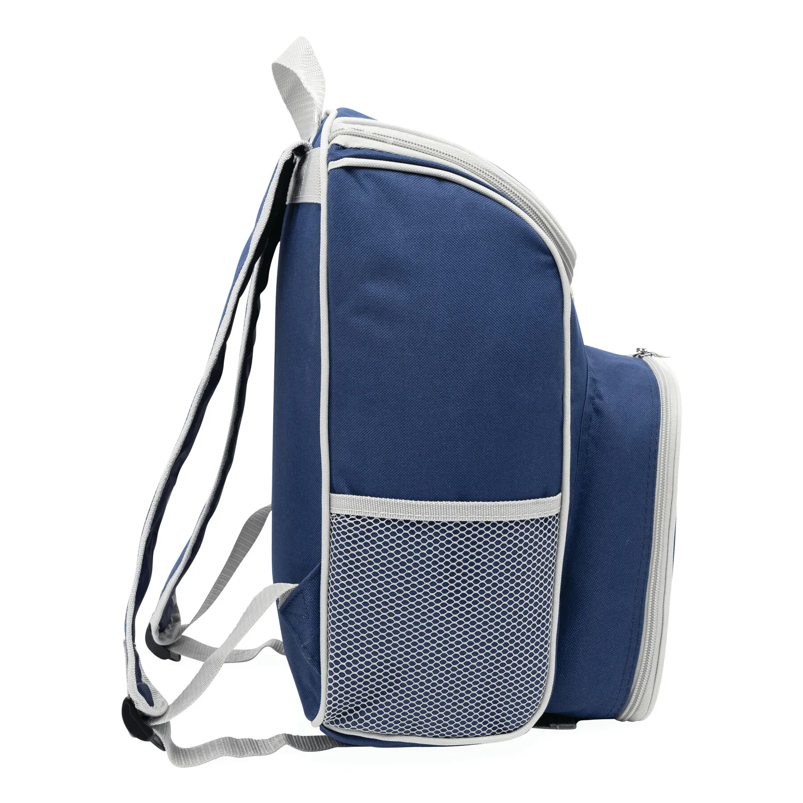 OUTSIDE - Picknick-Rucksack, blau, grau – Bild 4