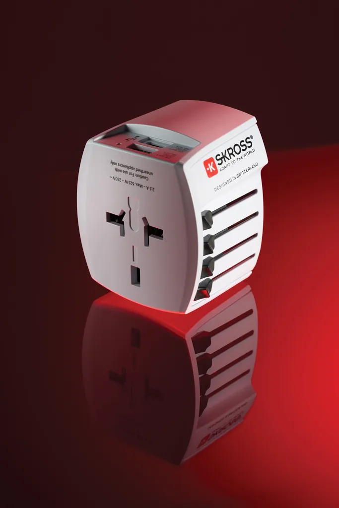 SKROSS MUV USB ( 1 USB-C 1 USB-A), weiß – Bild 6