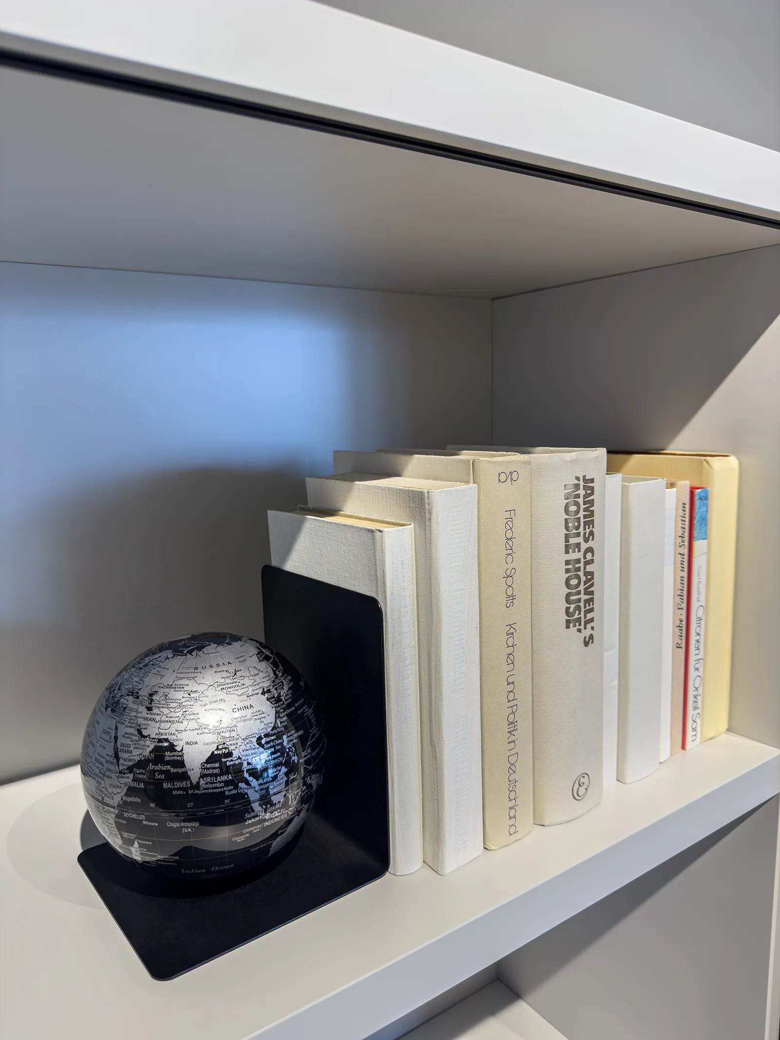 Globus BOOKGLOBE SINGLE schwarz/silberfarben, schwarz/silberfarben – Bild 4
