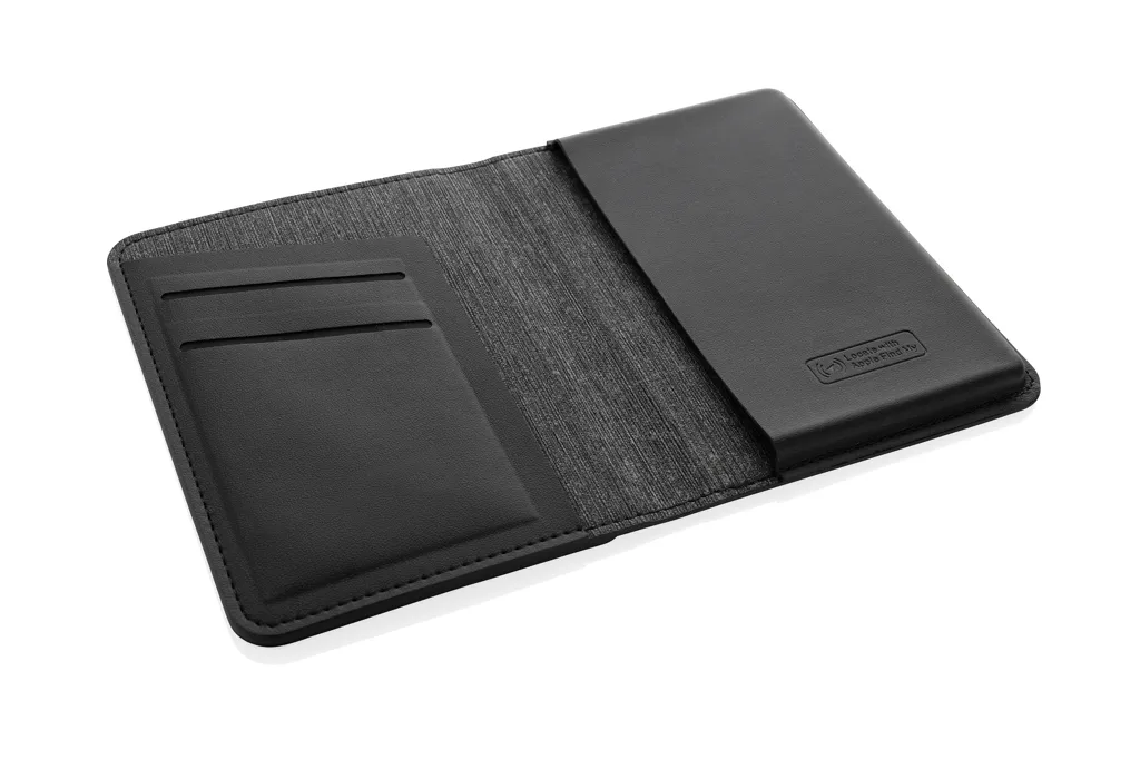 Travelfinder RCS Polyester Passtasche mit weltweiter Ortung