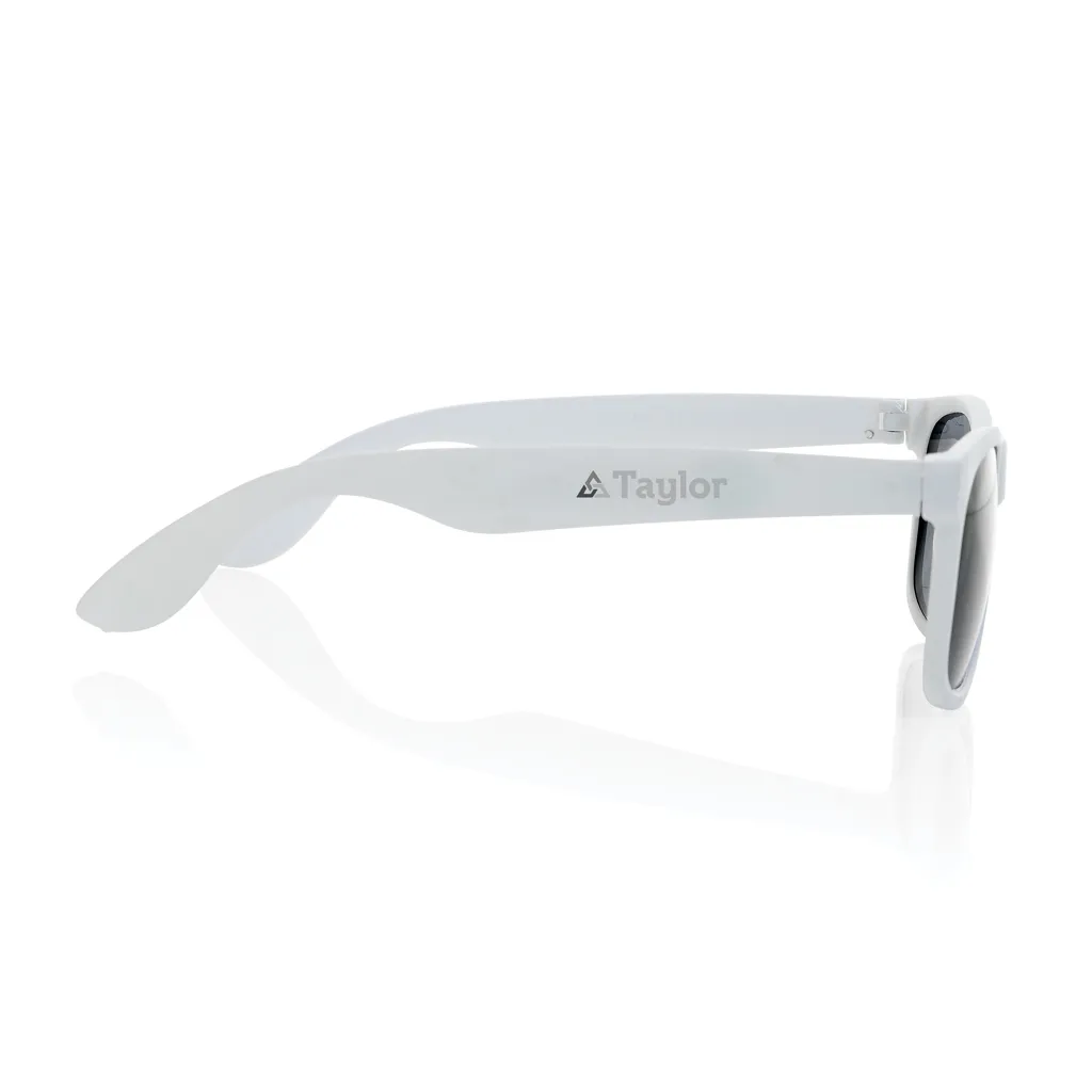 Sonnenbrille aus RCS recyceltem PP-Kunststoff, weiß – Bild 3