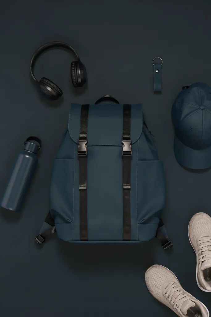 VINGA Baltimore 2.0 RCS Rucksack, navy blau – Bild 5