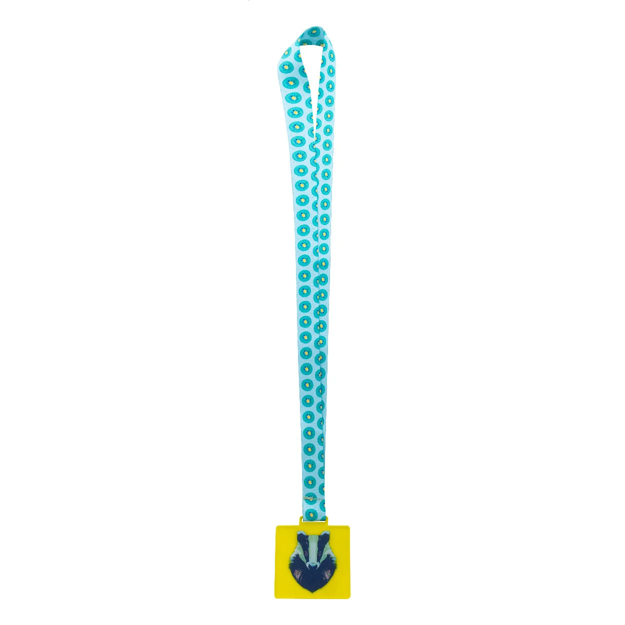 Individuelle Medaille Subdal Colour Square, gelb/transparent – Bild 2