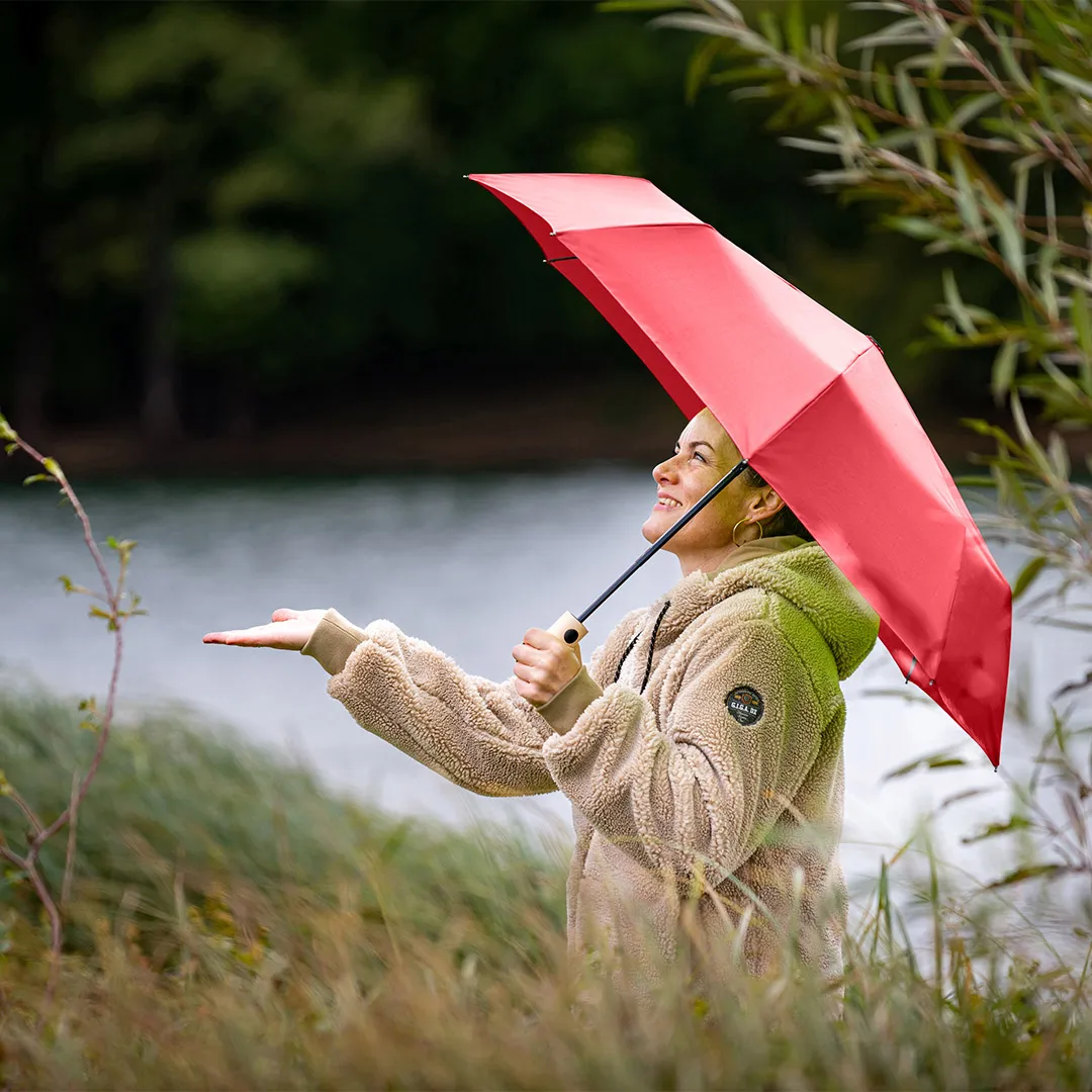 AC-Taschenschirm ÖkoBrella, rot wS – Bild 3