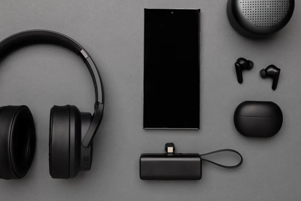 Powerlink 3000mah Powerbank aus RCS rPlastic mit USB-C Kabel, schwarz – Bild 8
