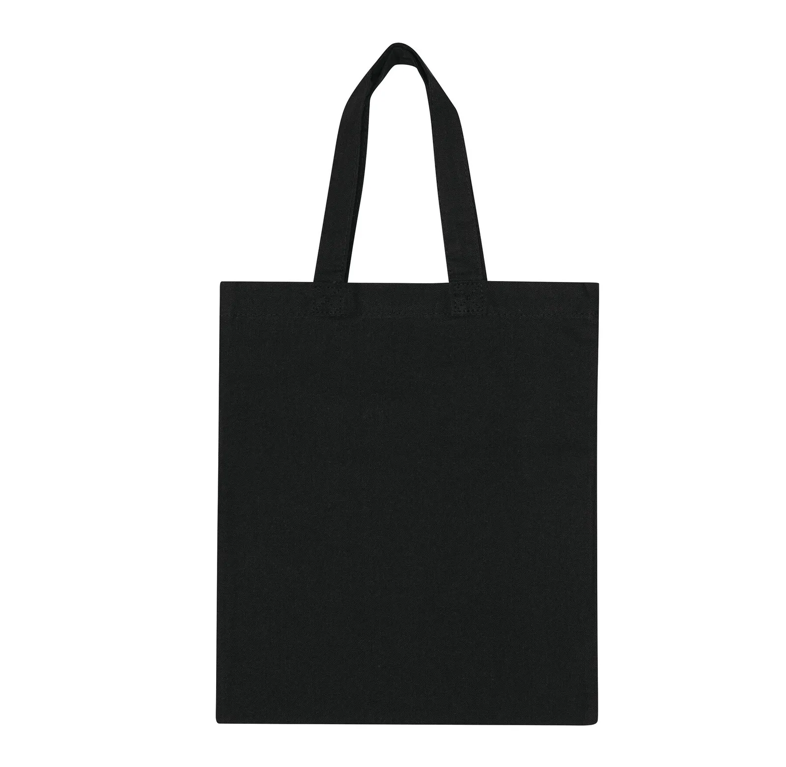 PATNA - Kleine Baumwolltasche, schwarz – Bild 2