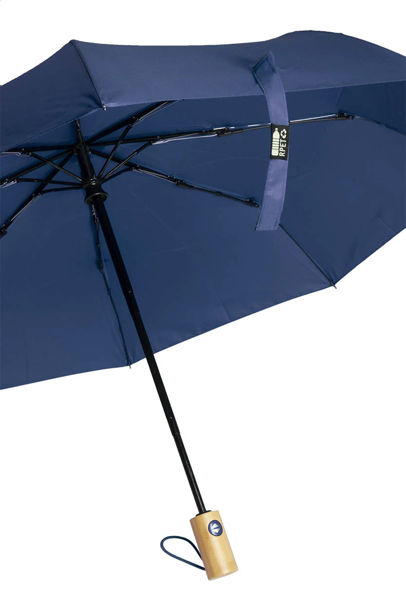 RPET Regenschirm Kasaboo, dunkelblau – Bild 4