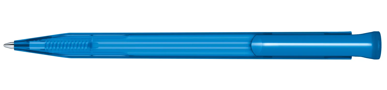 Super Hit Frosted Druckkugelschreiber, Blau 2935 – Bild 3