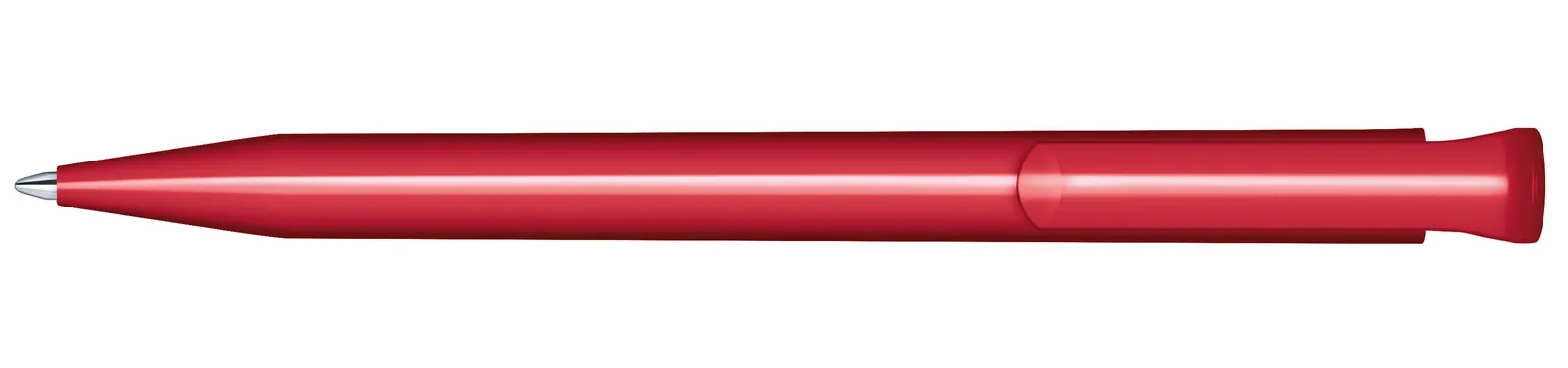 Super Hit Polished Druckkugelschreiber, Rot 201 – Bild 3