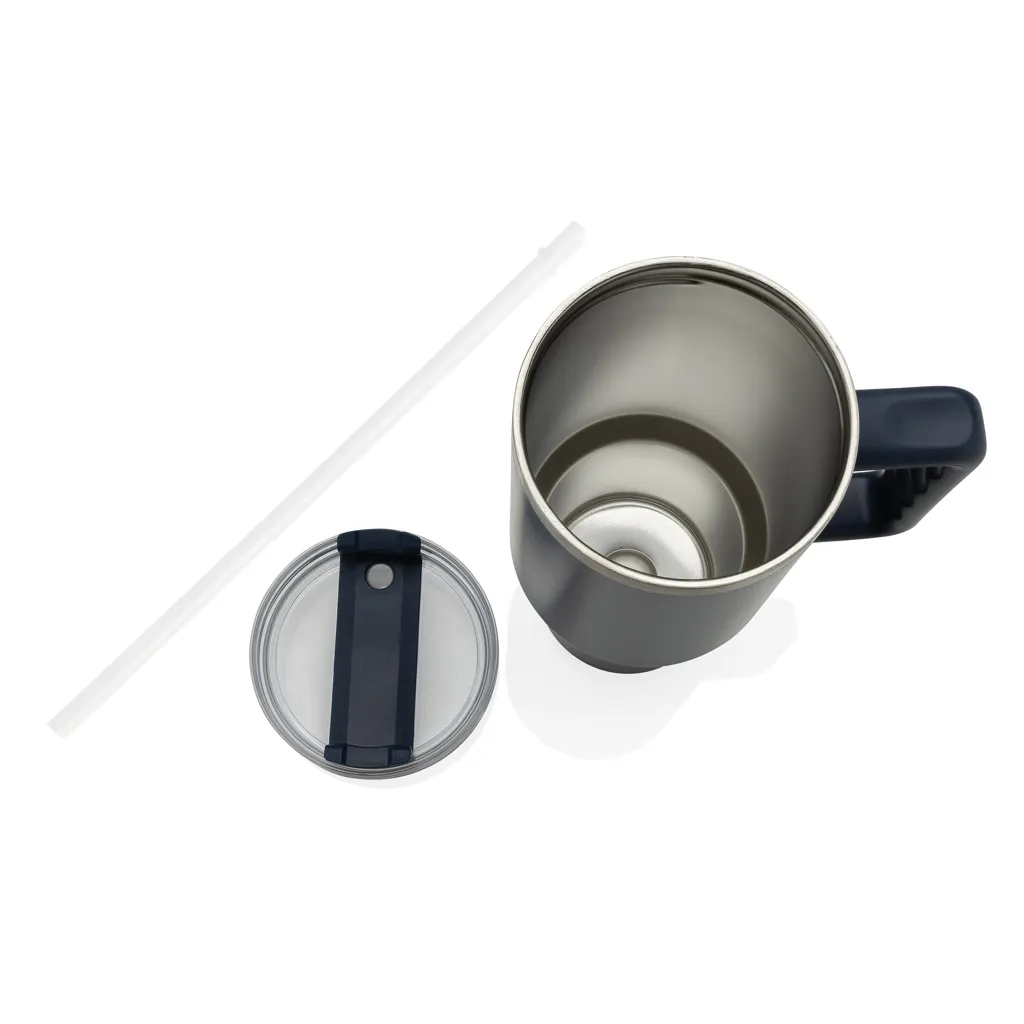 Peakflow Becher aus RCS recyceltem Stainless Steel 1200ml, navy blau – Bild 2