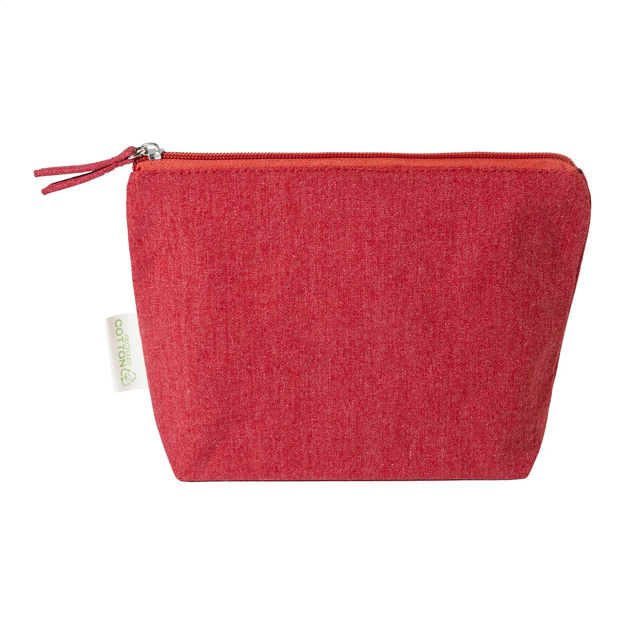 Kosmetiktasche Cospex aus recycelter Baumwolle, rot – Bild 2