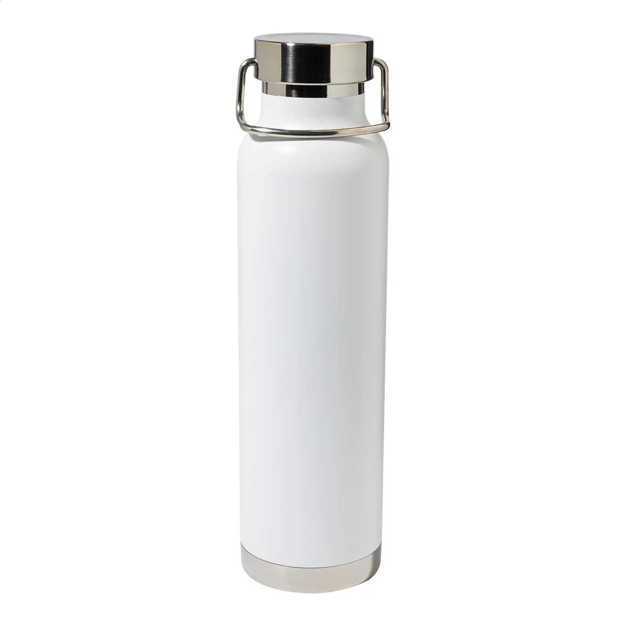 Kupferisolierte Thermoflasche Cuppar, weiß – Bild 4