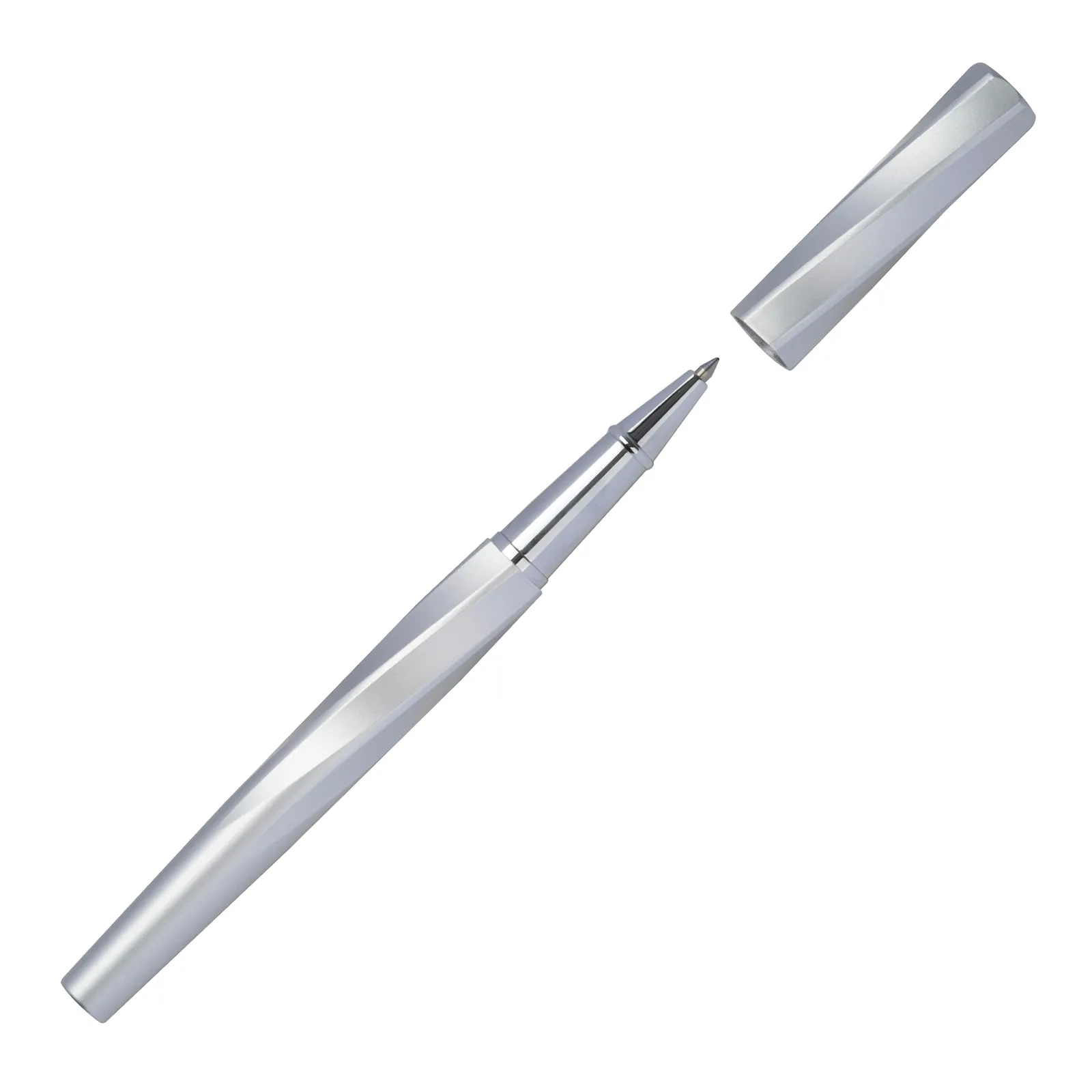 MoLu Messing Rollerball Praia Grande, silbergrau – Bild 3