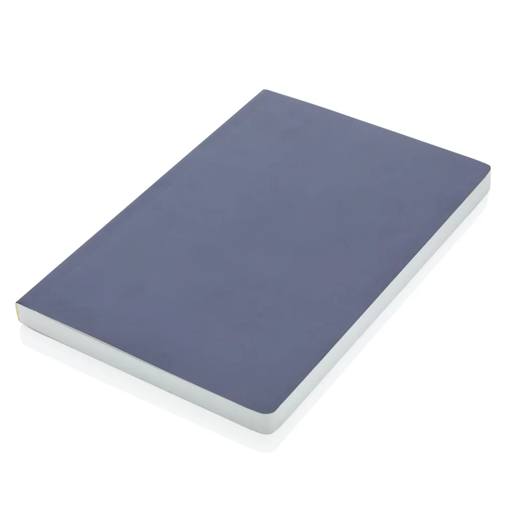 Impact Softcover A5 Notizbuch mit Steinpapier, navy blau – Bild 3