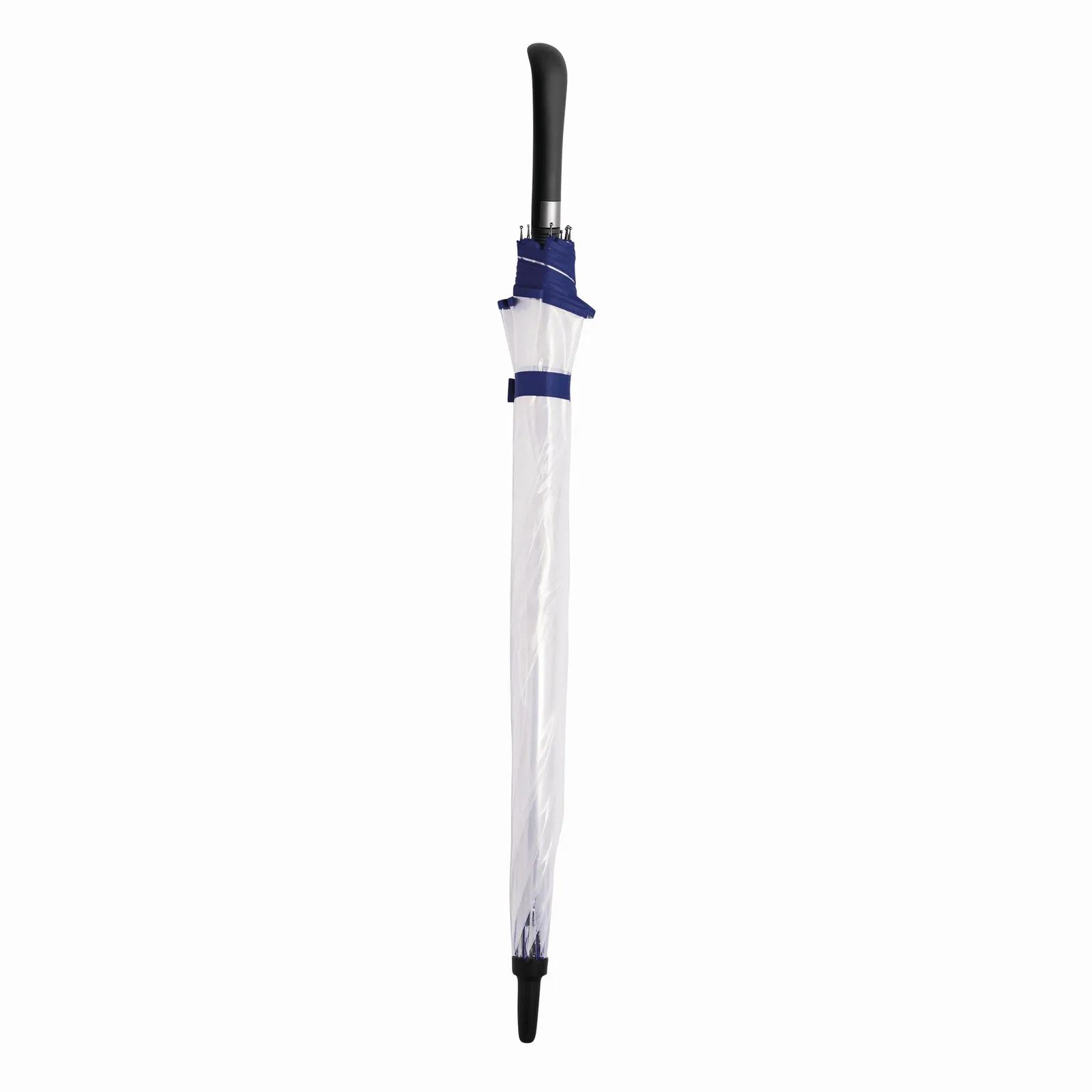 VIP Umbrella, Automatischer Windproof-Stockschirm, blau, transparent – Bild 3