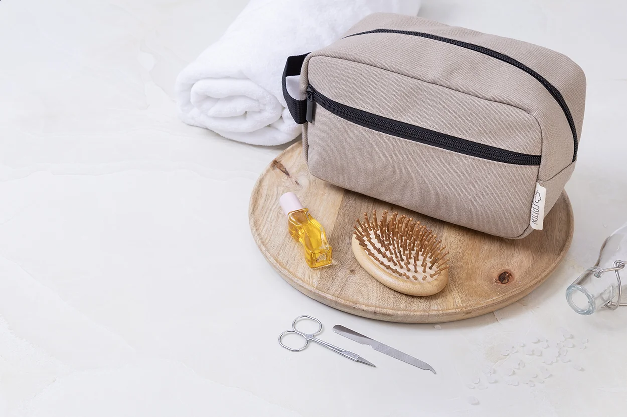 Kosmetiktasche Rebyss Beauty, beige – Bild 4