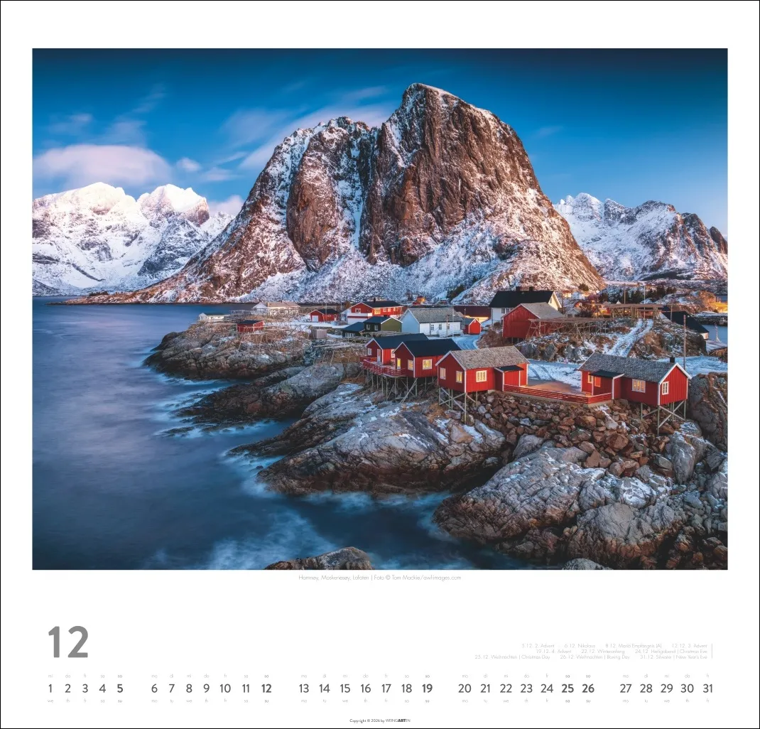 Norwegen Wandkalender 2027 – Bild 13