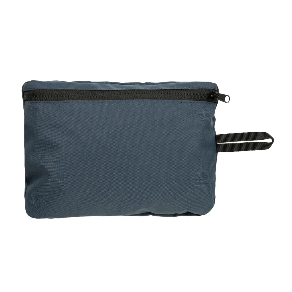 Dillon AWARE™ RPET faltbare Sporttasche, navy blau – Bild 6