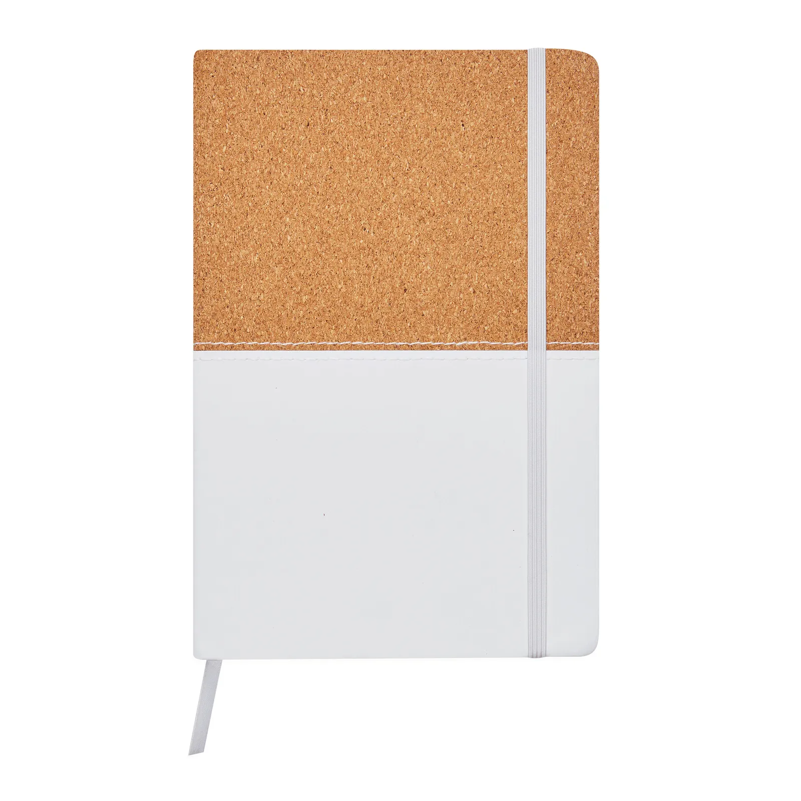 CORKY - Notizbuch im DIN-A5-Format, braun, weiß – Bild 3