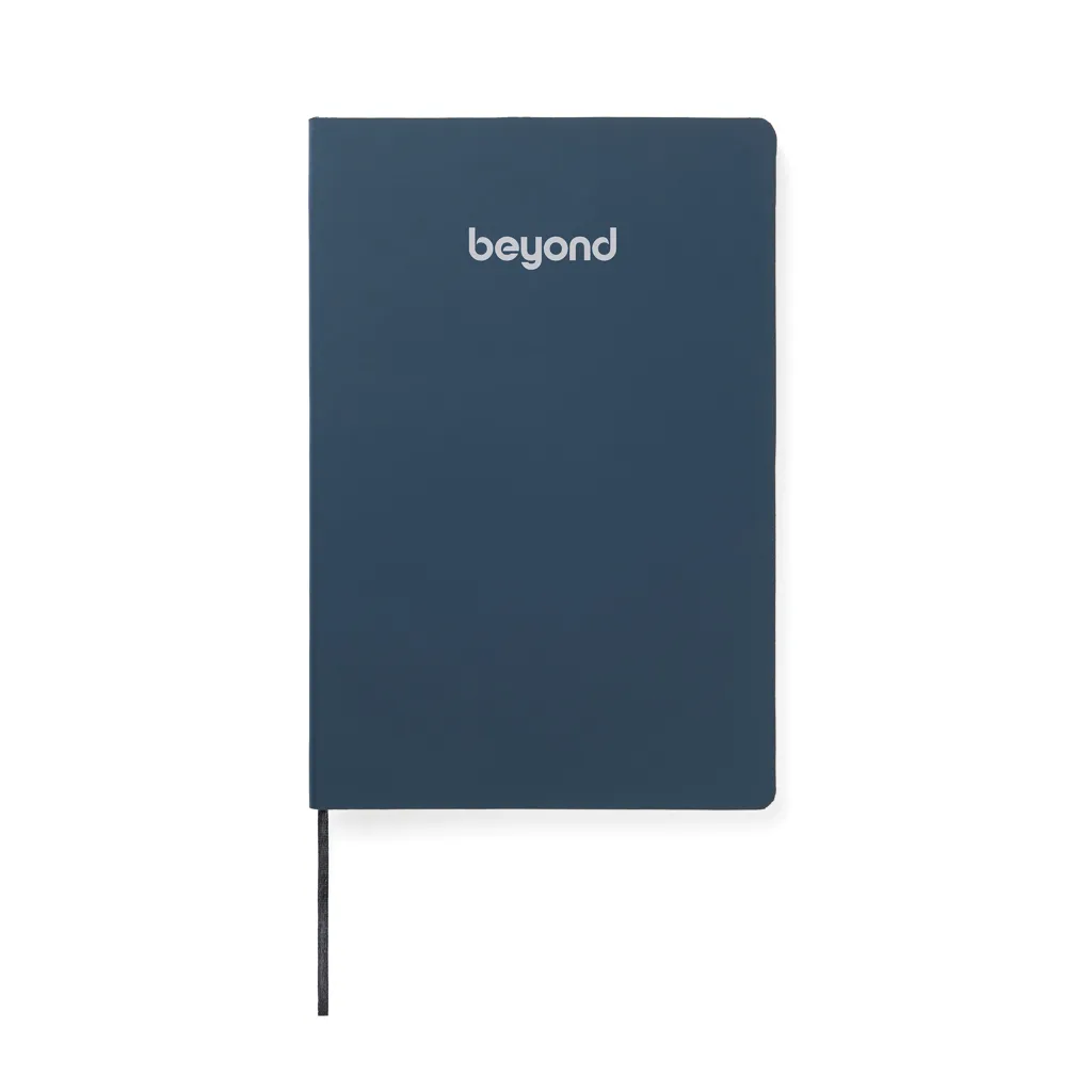 VINGA Baltimore RCS PU Softcover Notizbuch, navy blau – Bild 4
