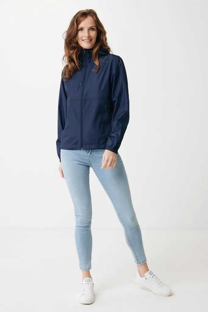 IQONIQ Logan Lightweight Jacke aus recyceltem Polyester, navy blau – Bild 4