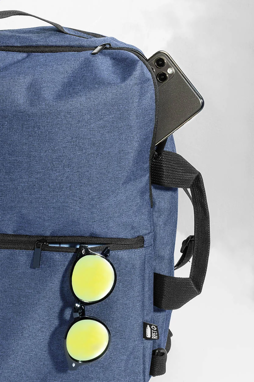 Dokumentenrucksack Walton, RPET, dunkelblau – Bild 7
