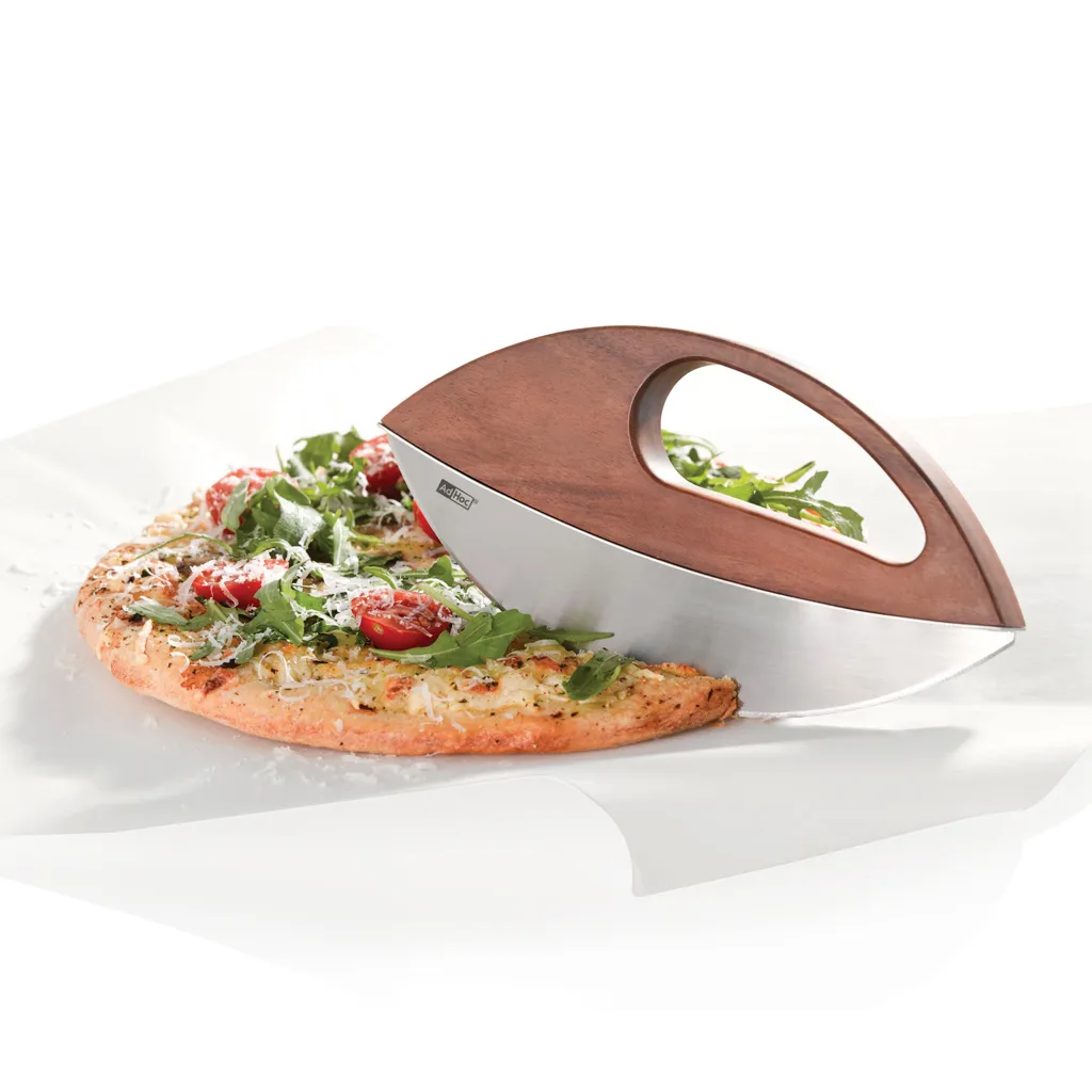AdHoc Wave Universal-Hackmesser und Pizzaschneider, braun – Bild 6