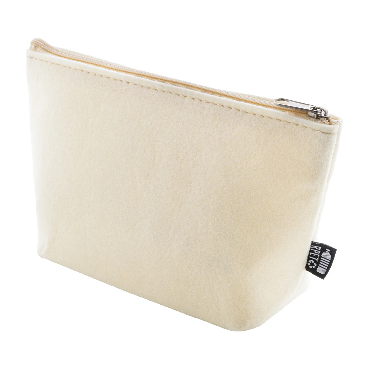 Kosmetiktasche RPET Refelt Beauty, natur – Bild 2