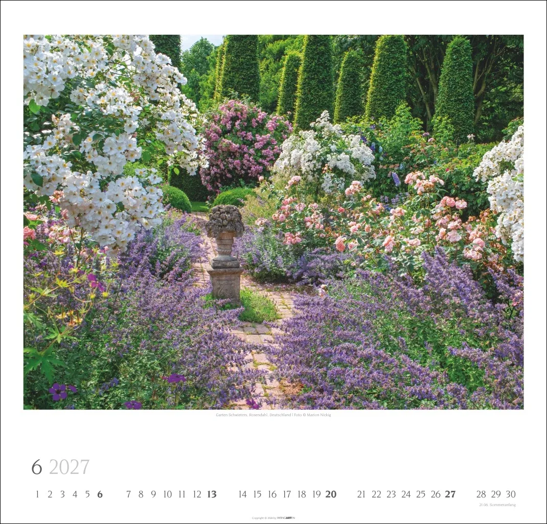 Gartenträume Wandkalender 2027 – Bild 7