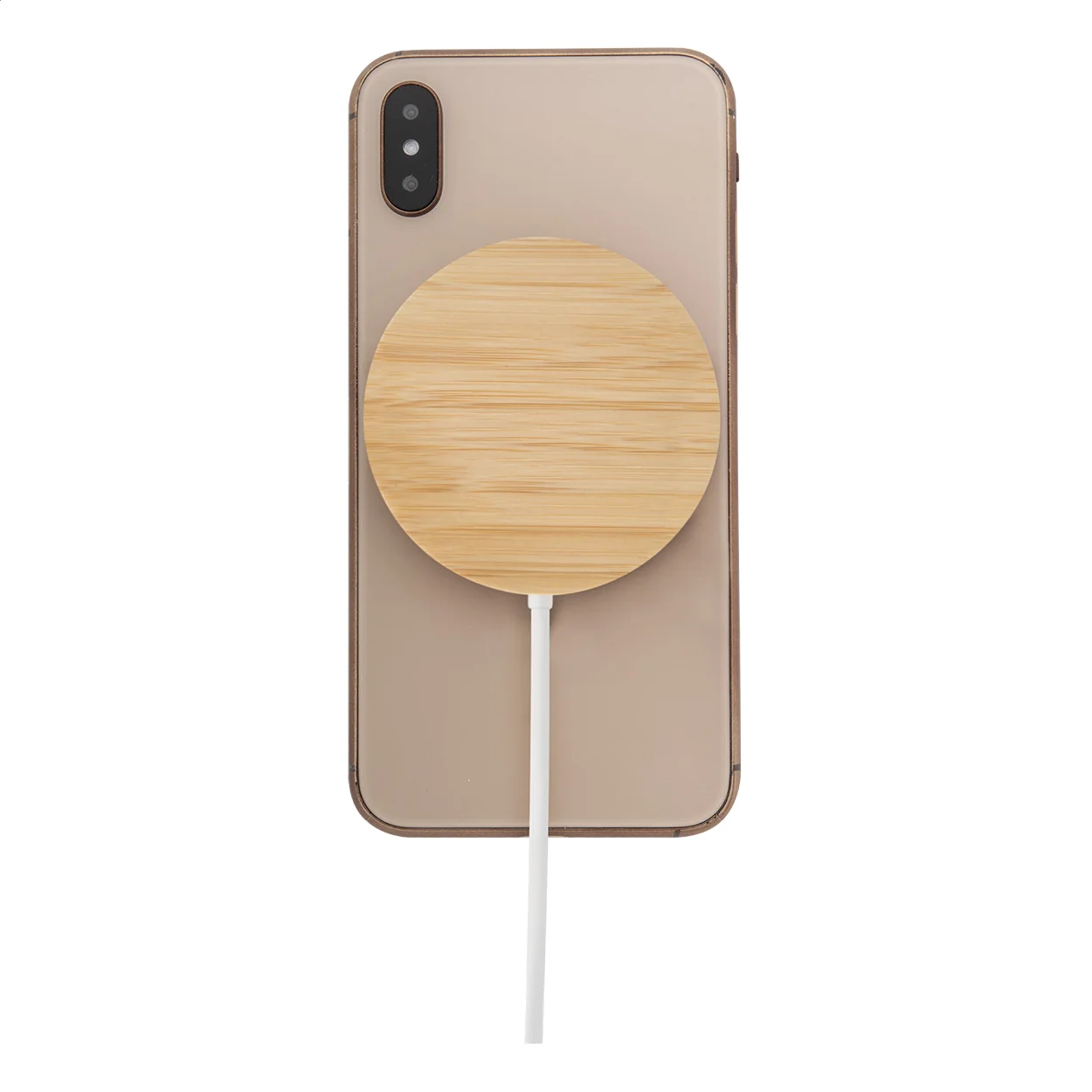 Magnetischer Wireless-Charger SeeMag, natur – Bild 7