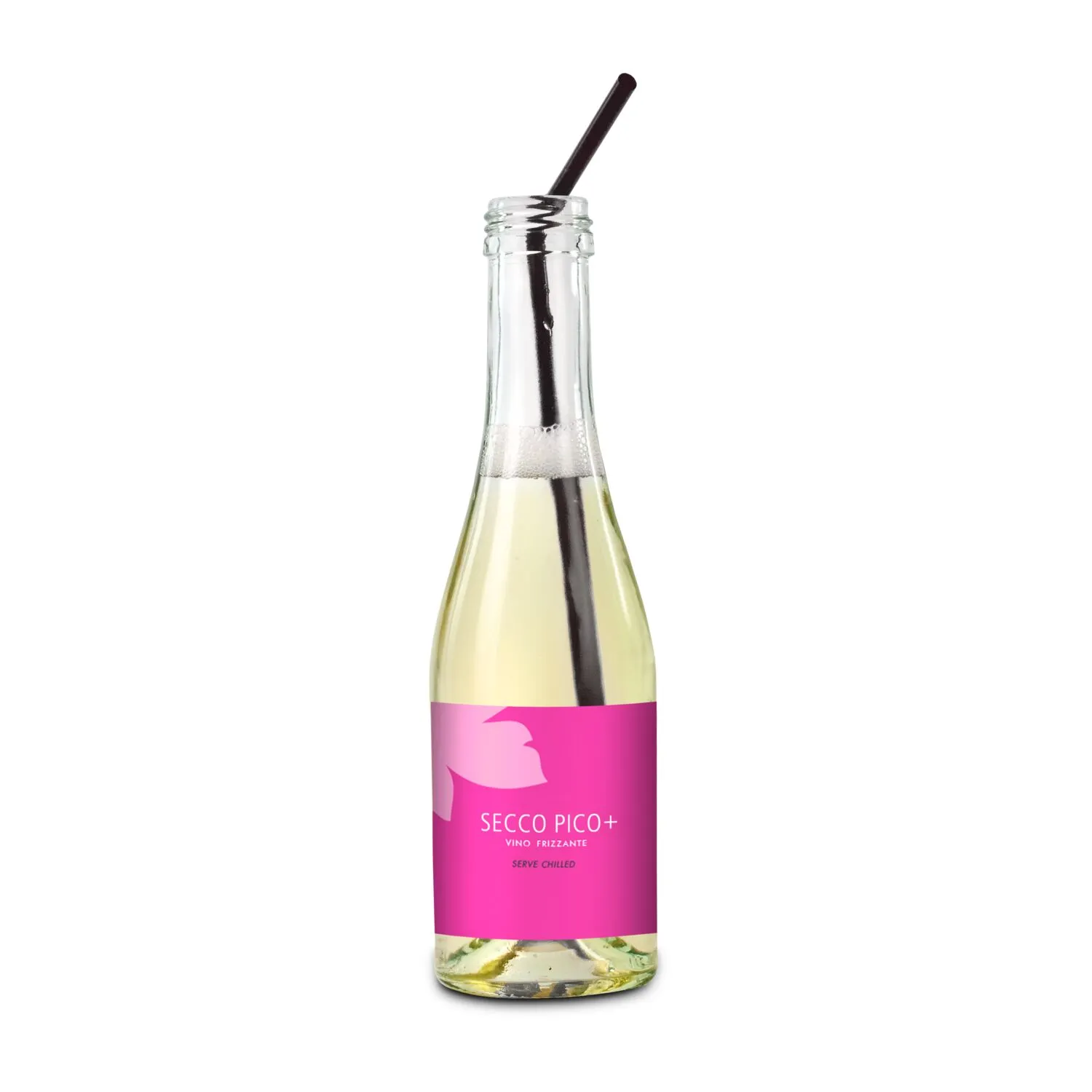 Promo Secco Piccolo - Flasche klar, 0,2 l, gold – Bild 3