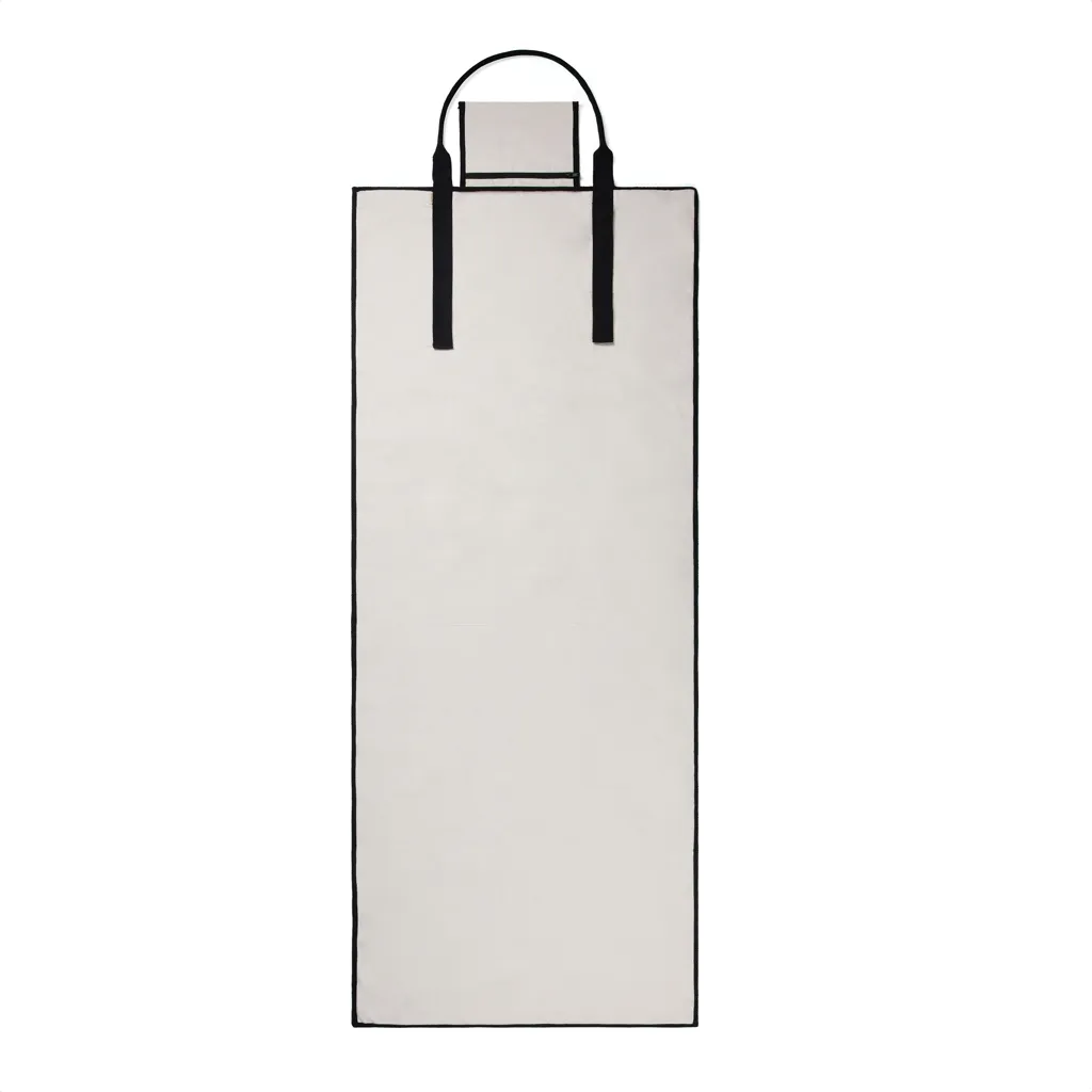 VINGA Volonne AWARE™ Strandmatte aus recyceltem Canvas, off white – Bild 2