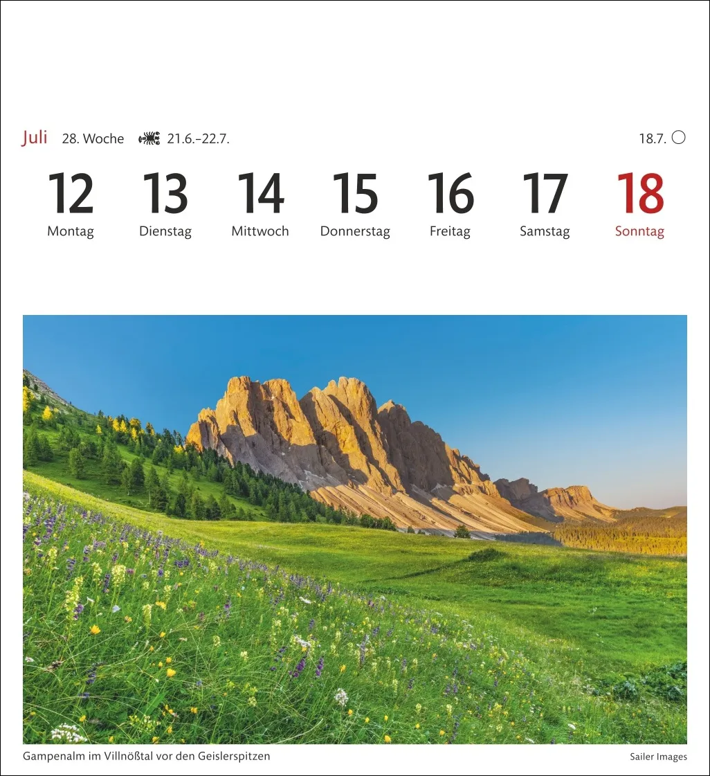 Südtirol Sehnsuchtskalender 2027 – Bild 10