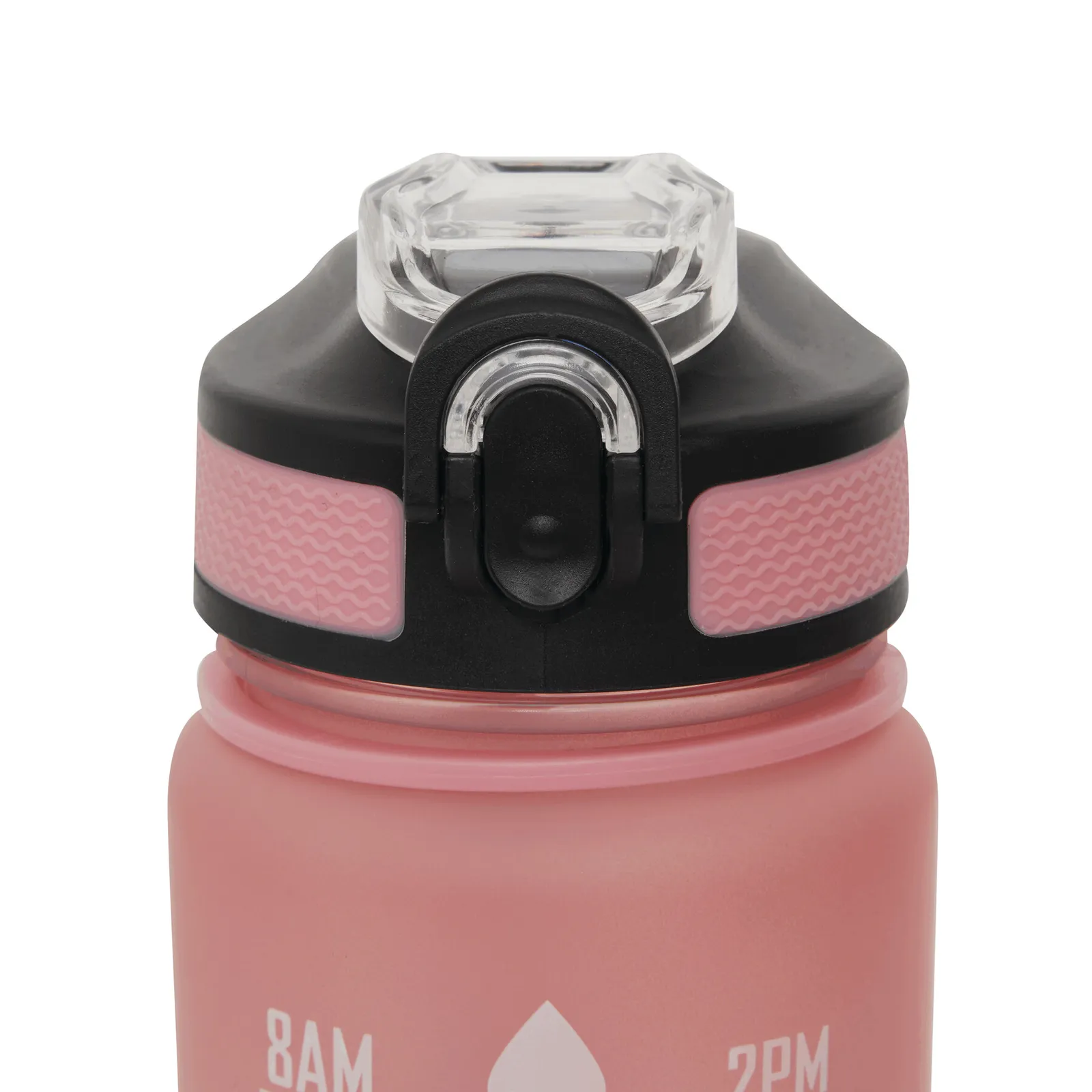 HYDRO LEVEL - Sport-Trinkflasche, pink, türkis – Bild 8