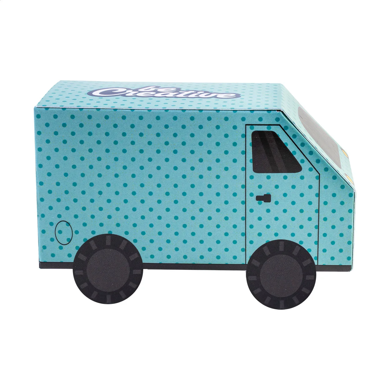 Individuelle Süßigkeitenbox CreaCandy Truck, weiß – Bild 2