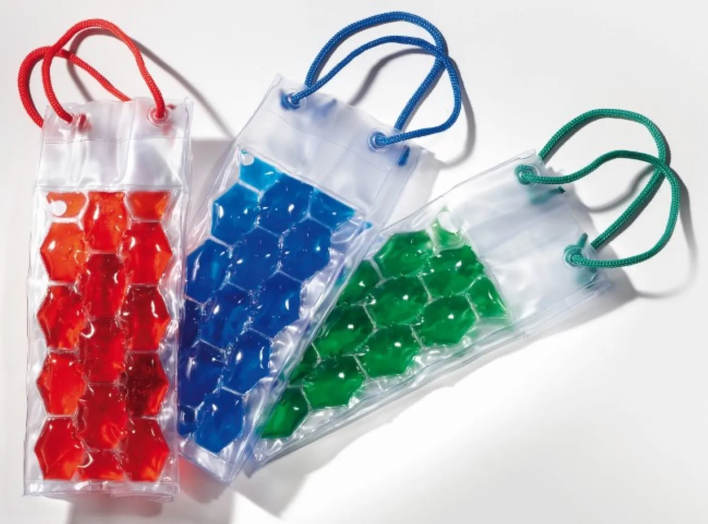 Flaschenkühler "Carry&Cool" transparent, transparent – Bild 4