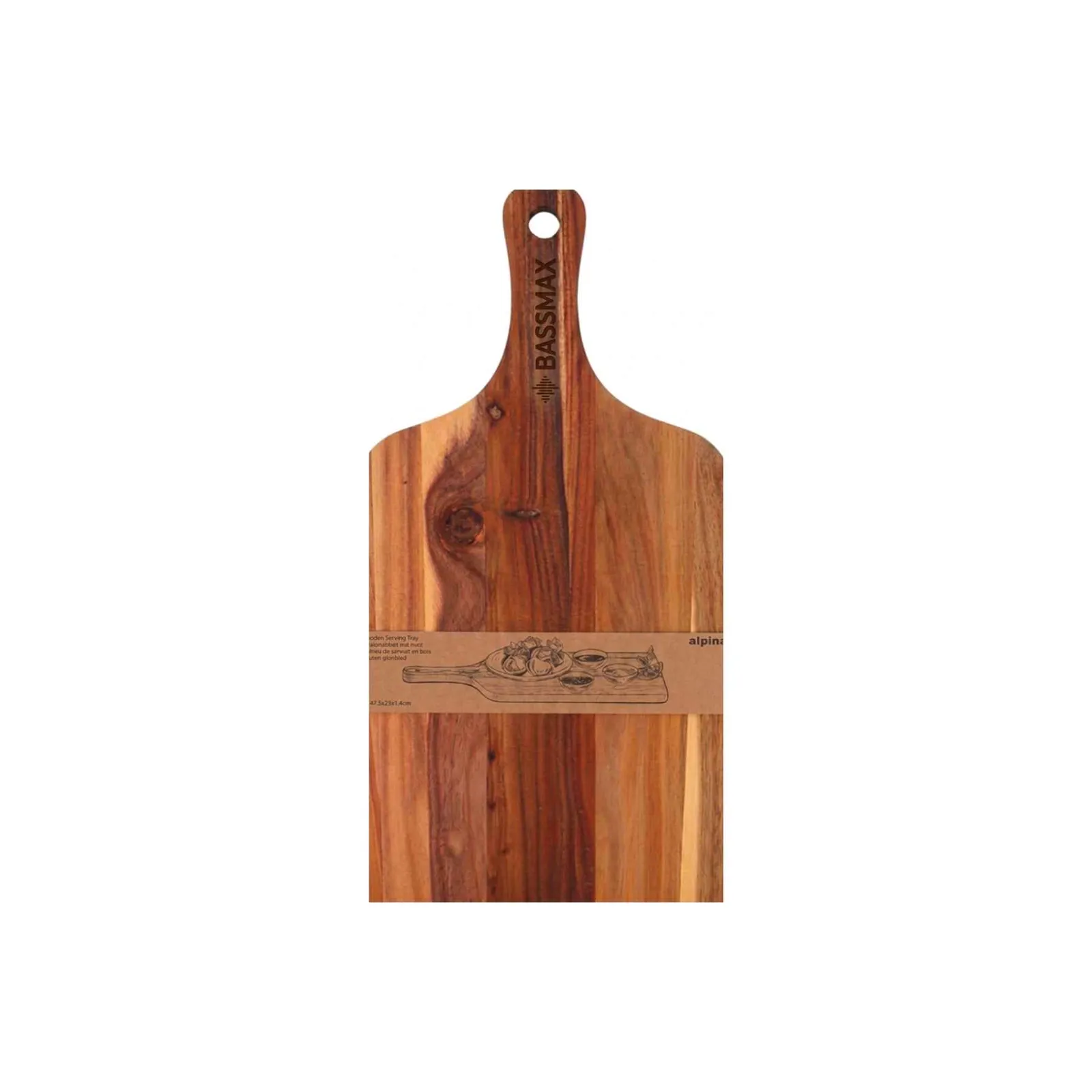 ALPINA Servierbrett 47.5x23cm mit Griff