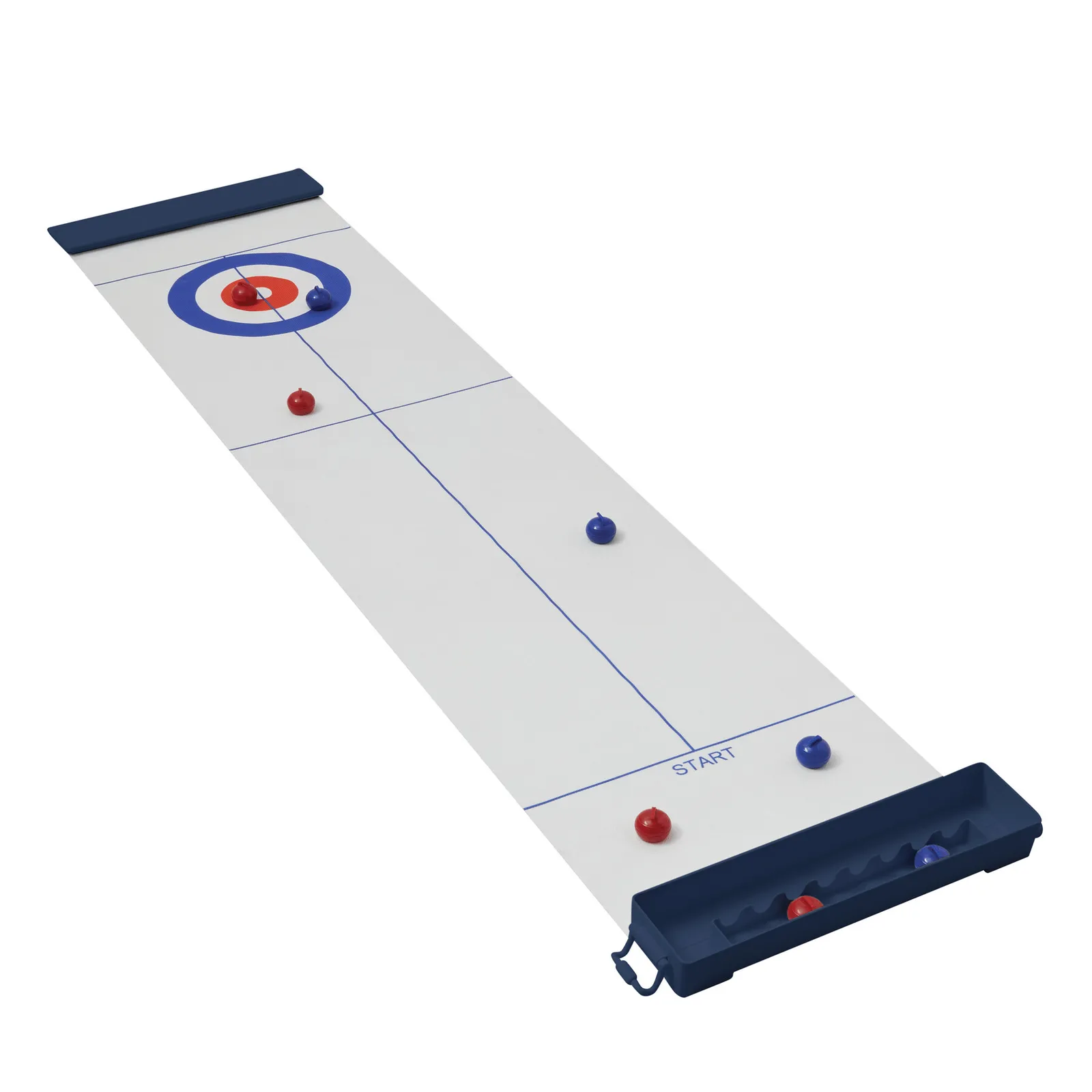 CURLING TIME - Tischspiel blau