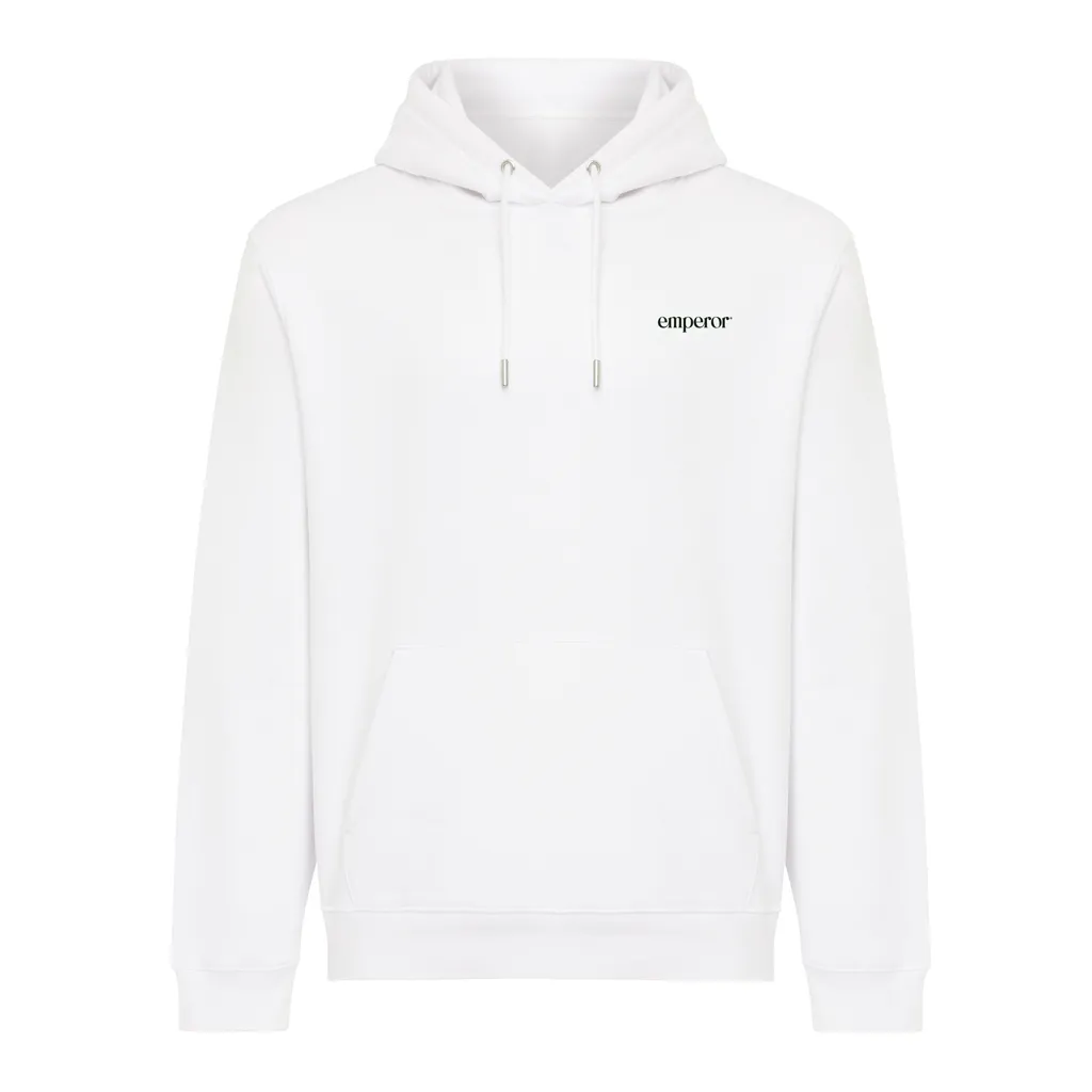 IQONIQ Joshua Hoodie aus recycelter Baumwolle, recycled white – Bild 4