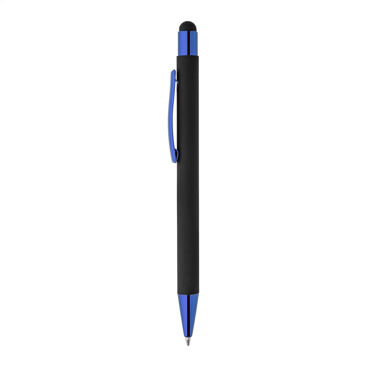 Touch-Kugelschreiber Darkly Tap, blau – Bild 3