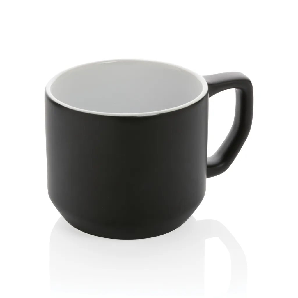 Moderne Keramiktasse, 350ml