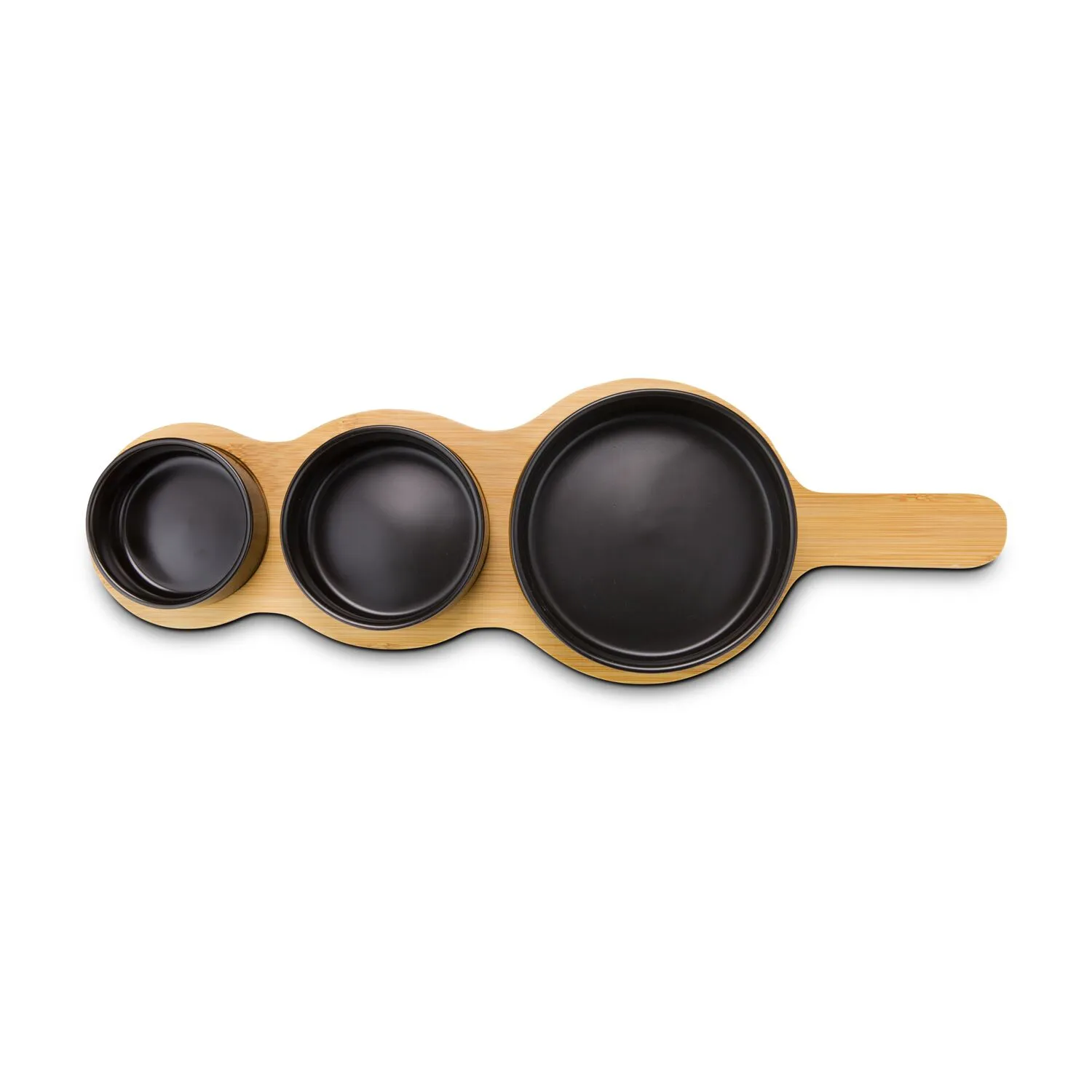 ROMINOX® Servierschalen // Tre Nera, schwarz – Bild 2