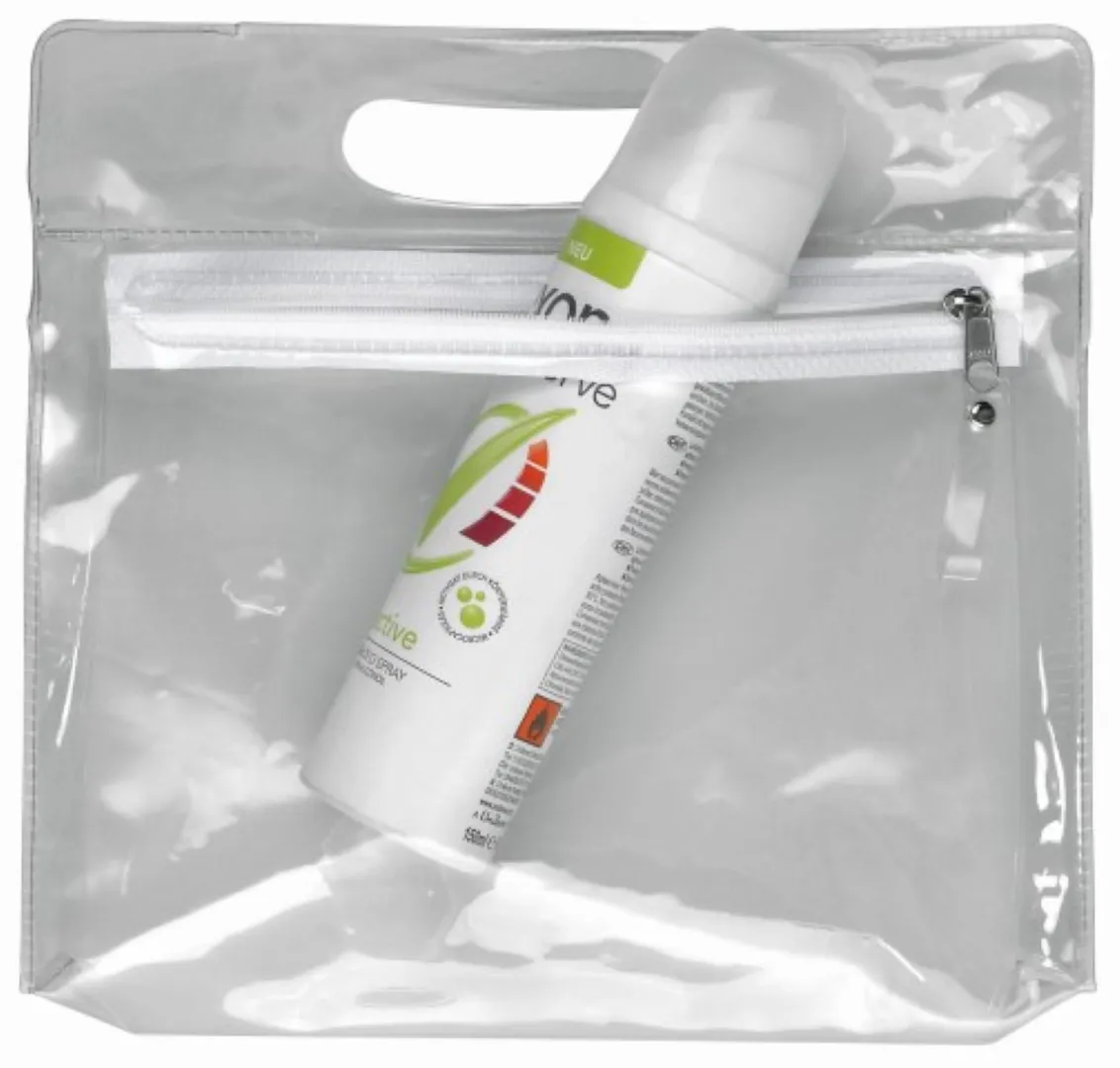 Sicherheitstasche "FlightBag" transparent