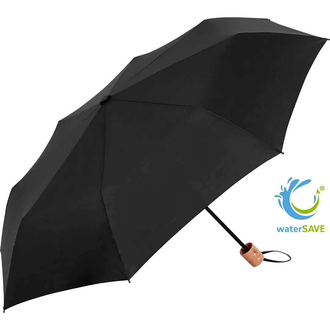 Taschenschirm ÖkoBrella, Ø 98 cm, Länge 26,5 cm