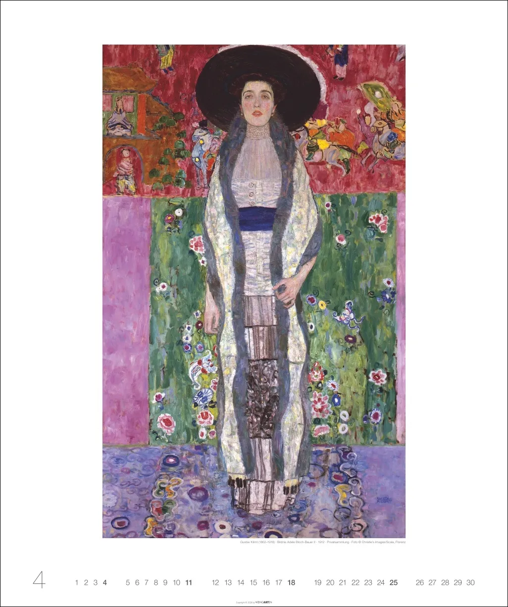 Gustav Klimt Edition Wandkalender 2027 – Bild 5