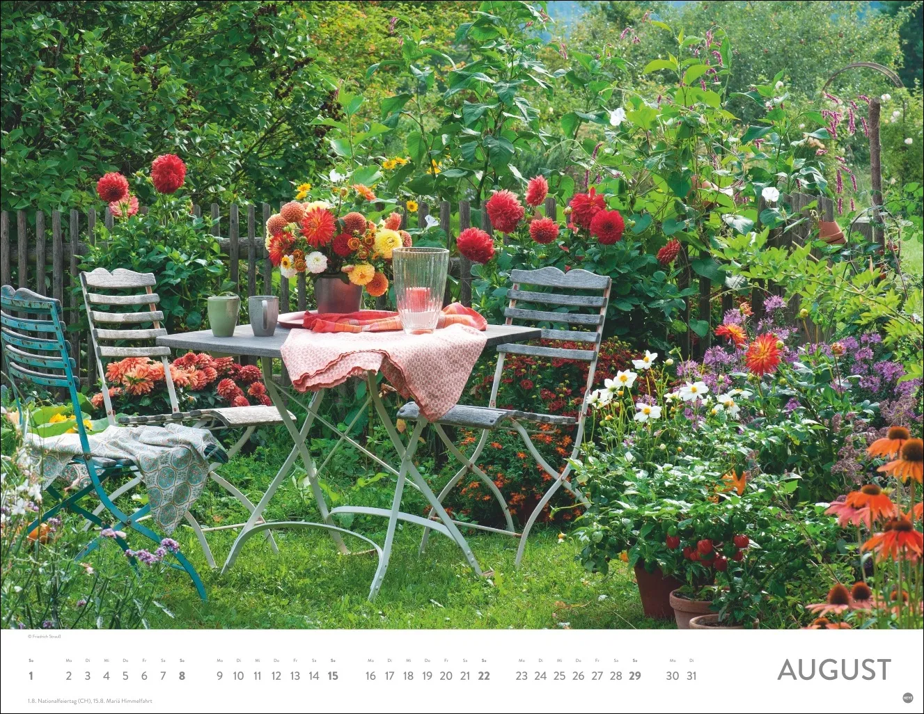 Gartenparadies Posterkalender 2027 – Bild 9