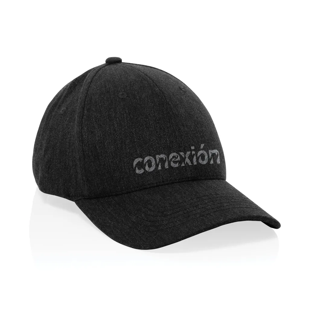 Milo AWARE™ 6-Panel-Heather-Kappe, schwarz – Bild 3