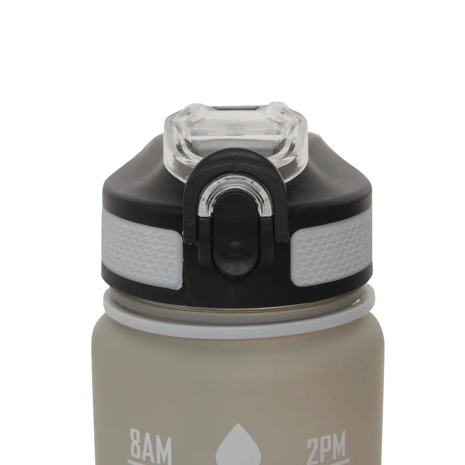 HYDRO LEVEL - Sport-Trinkflasche, grau, schwarz – Bild 8