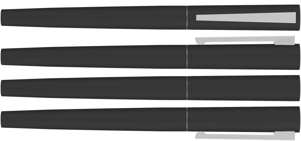 BRUSH R GUM Rollerball schwarz, schwarz – Bild 2