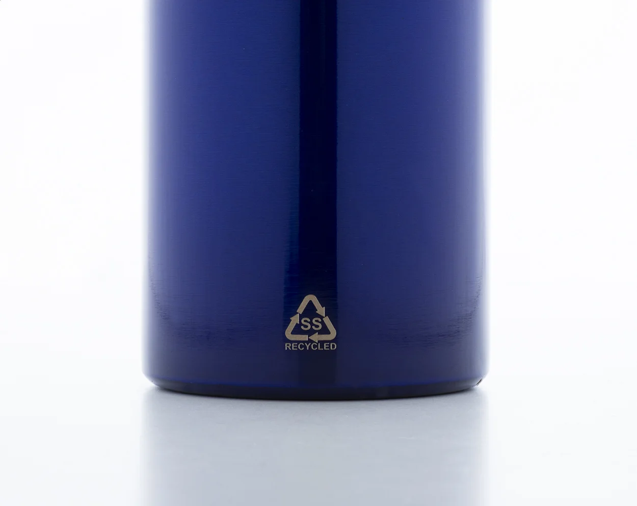 Flasche Ressuto XL aus recyceltem Edelstahl, blau – Bild 3